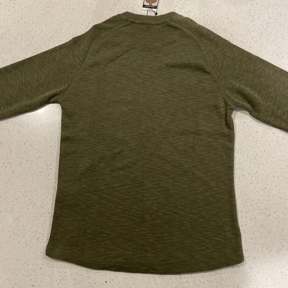Banana Republic Men's Double Knit Long Sleeve Crewneck Shirt For Live Size S NWT